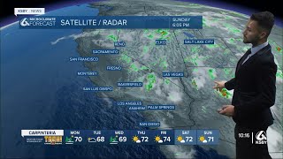 A cooling trend will continue on the Central Coast through Tuesday