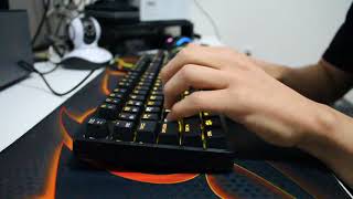 COX CK800 카일 광축 키보드 타건영상