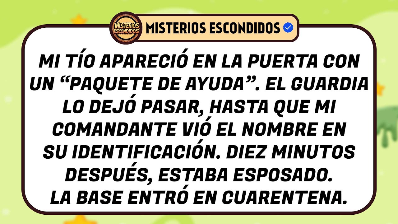 Mi Tío Intentó Sorprenderme En La Base — Pero Mi Comandante Sospechó Algo