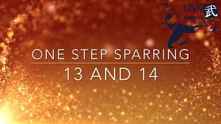 Tang soo do One Step Sparring 13 & 14