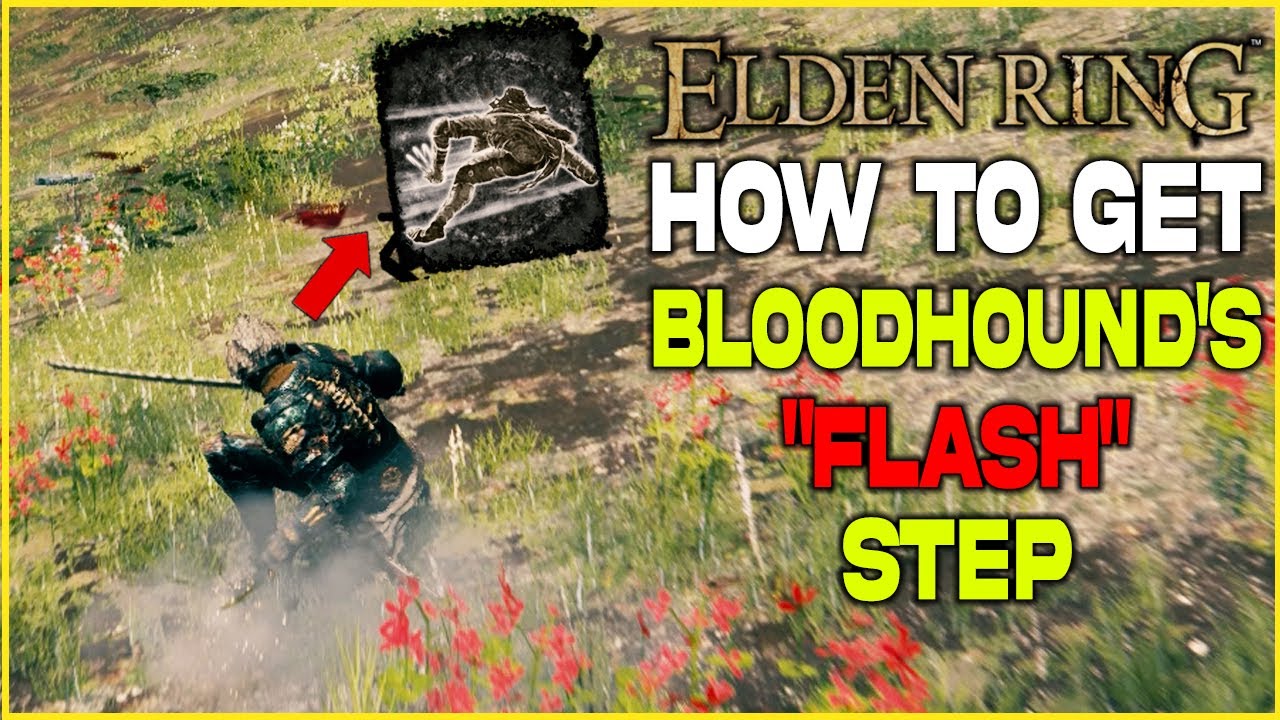 *GUIDE* How To FLASH STEP In Elden Ring Like ICHIGO! (Bloodhound's Step
