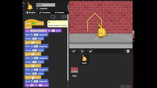 Alonzo Draws a House in Snap! (Sequential Programming Example)