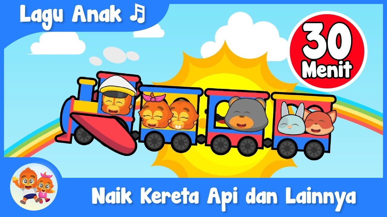 Naik Kereta Api dan Lainnya | Ver 2 | Lagu Anak Indonesia | Coco dan Nana