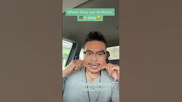 When They Say Amharic Is Easy Look How Same Words Mean Different Things Shorts Tiktok Amharic 