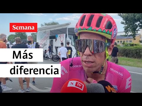 Rigoberto Urán lamentó una nueva pérdida de tiempo en el Tour de Francia 2022