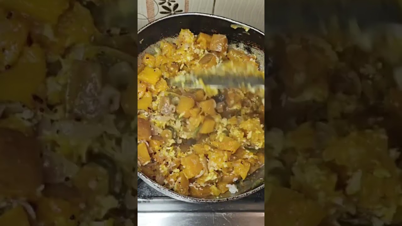 #ಅಕ್ಕಿರೊಟ್ಟಿ#ಕುಂಬಳಕಾಯಿಪಲ್ಯ#karnatakafood #cooking #breakfastrecipe#akkirotti#pumpkinpalya#foodreels