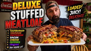 Deluxe stuffed meatloaf