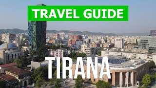 Tirana, Albania | Attractions, landscapes, nature | Video 4k drone | city of Tirana what to see