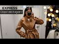 EXPRESS Try On HAUL Winter SALE 2021 | The Allure Edition | VLOGMAS 7