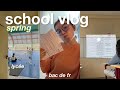 Spring vlog  raliste  routine lyce marche  friends