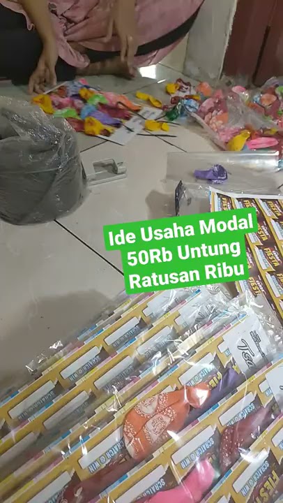 Ide Usaha Modal 50Rb Untung Ratusan Ribu (Usaha Modal Kecil) #shorts