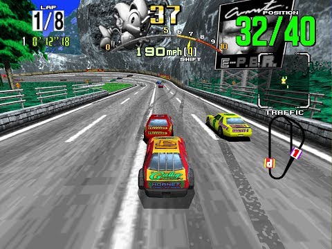 Daytona USA arcade 60fps