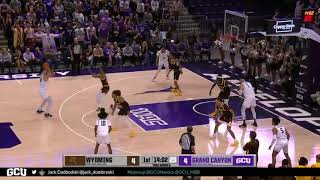 GCU vs Wyoming Highlights | Men’s Hoops