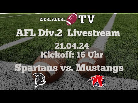 AFL Livestream Division 2 Weinviertel Spartans vs.Ebenfurth Mustangs