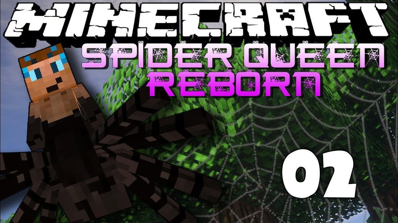 Minecraft: Spider Queen Reborn #02 Finalmente nosso primeiro filho ender spider