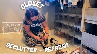 Closet Declutter & Refresh