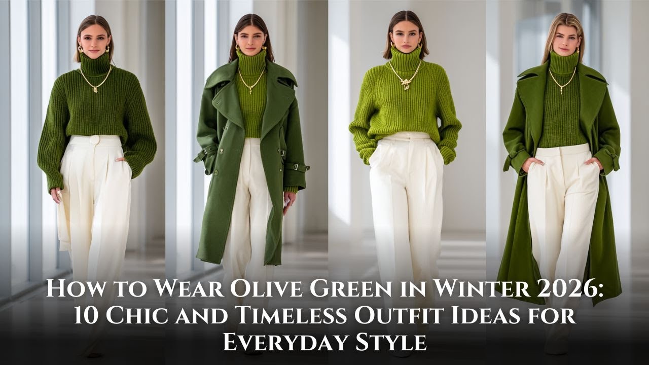 How to Wear Olive Green in Winter 2026: 10 Chic and Timeless Outfit Ideas for Everyday Style