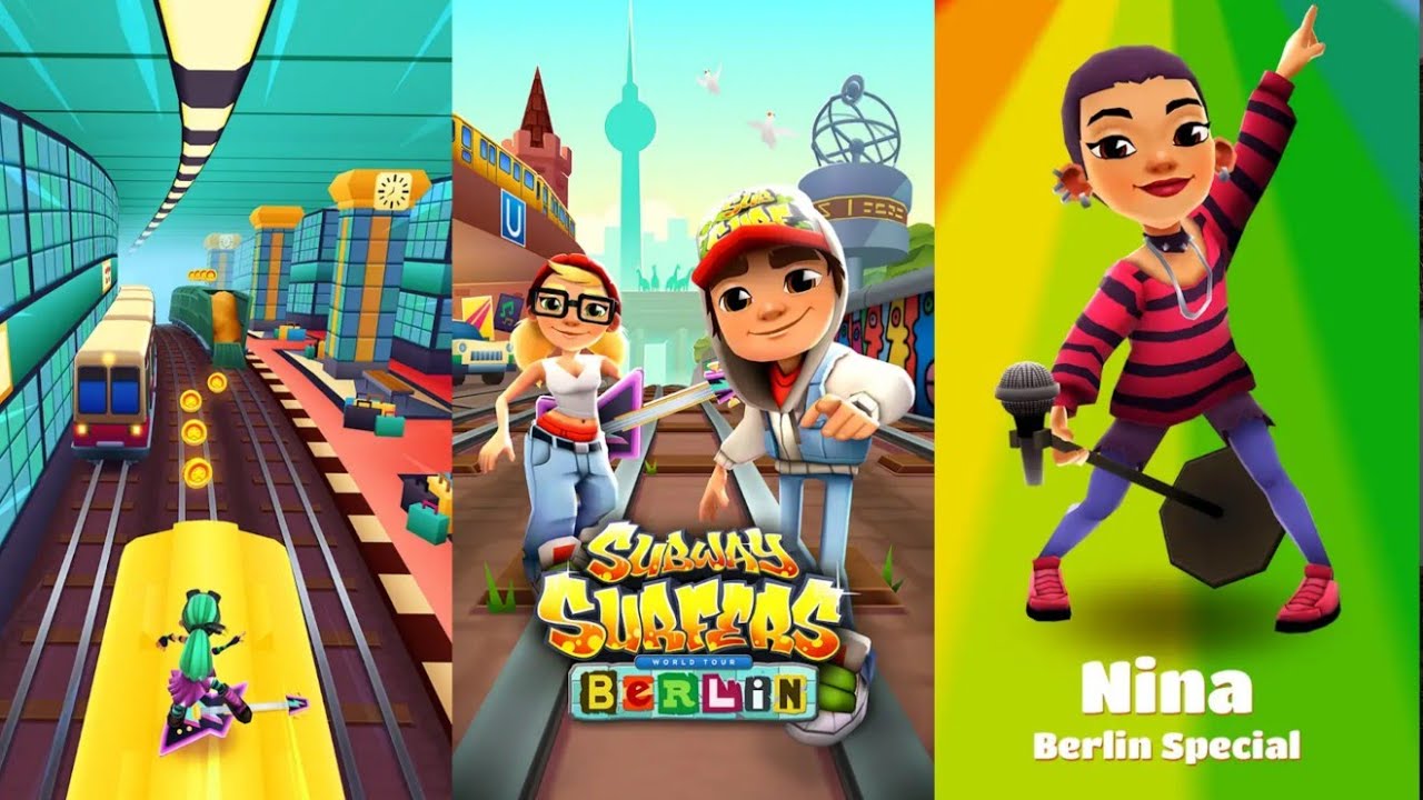 Subway Surfers Berlin um lindo mapa v 1.92 - Dluz Games