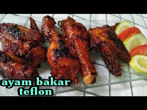 Kreasi Masakan RESEP AYAM BAKAR TEFLON||empuk bumbu meresap sampai k dalam Yang Sangat Enak