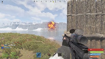 Rust OP airstrike - Rust Short