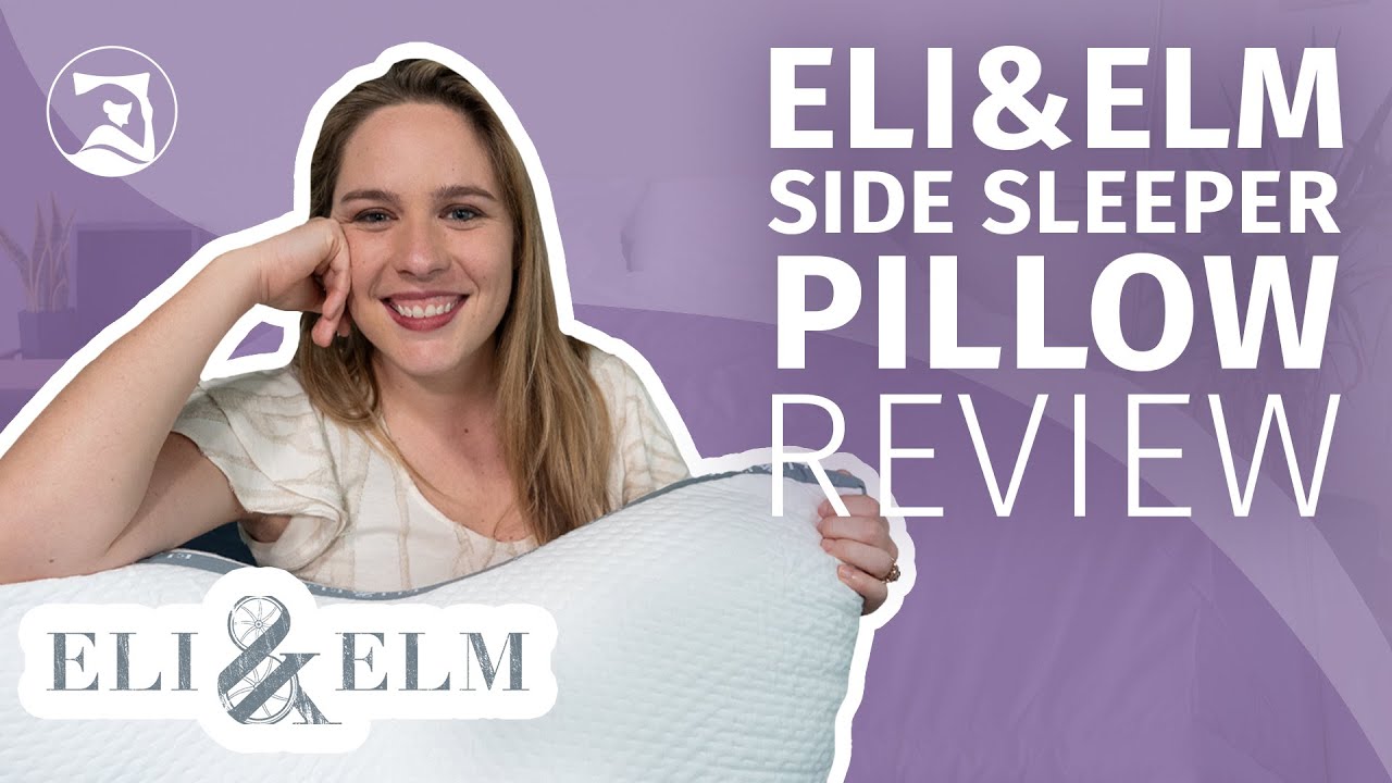 Eli & Elm Cotton Side Sleeper Pillow