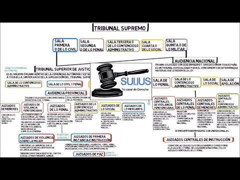 Video: ¿Qué tribunales hay en el poder judicial?