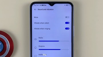 How to enable/disable Vibrate on silent on Vivo Y20 Android 10