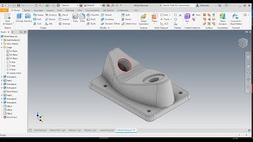 Autodesk Inventor Professional Tutorial (Skateboard Modelling) - Wheel Base