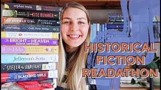 Historical Fiction for November // Historathon 2.5 TBR (Nov 1-10)