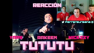 (REACCIÓN) Yapi, Rakeem & Nickzzy - TUTUTU (Video Oficial)