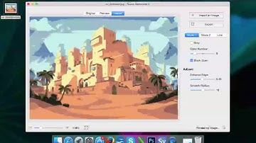 Vectorize image by Line, by Color or by Gray with SVG Vector Image Software for Mac and Win