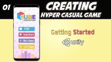 Unity 2D Hyper casual game - Jumping Cube (01)
