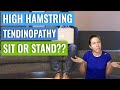 High Hamstring Tendinopathy: What's The Deal With Sitting?