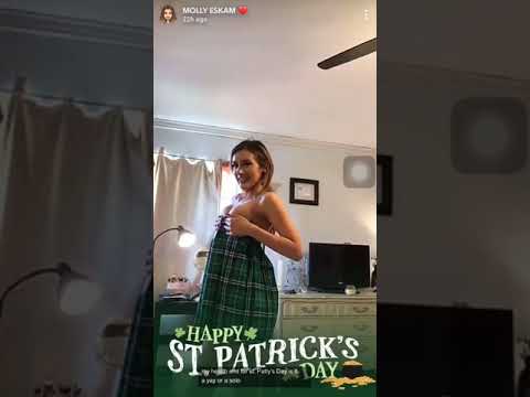 Molly eskam boobs leak Snapchat - YouTube