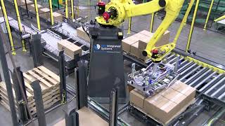 Robotic Case Palletizer  IQF Potatoes  BW Integrated Systems