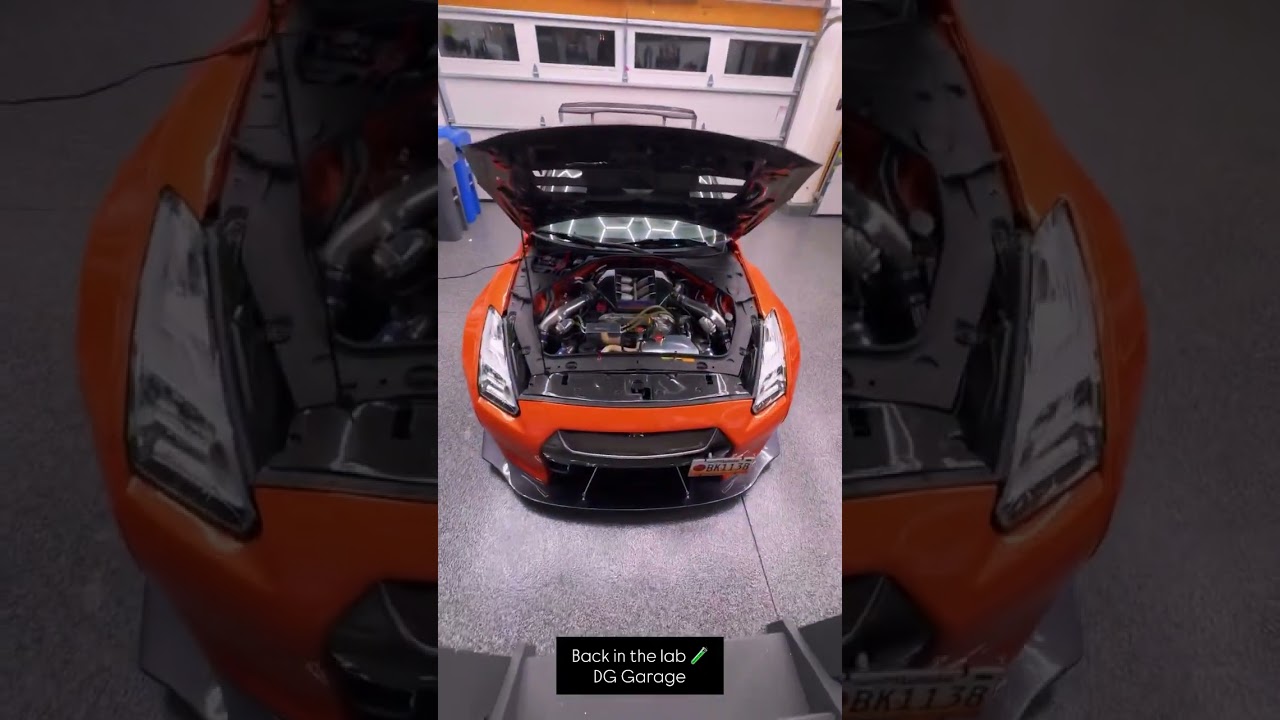 Inside the Ultimate Car Garage with a Stunning LED Setup