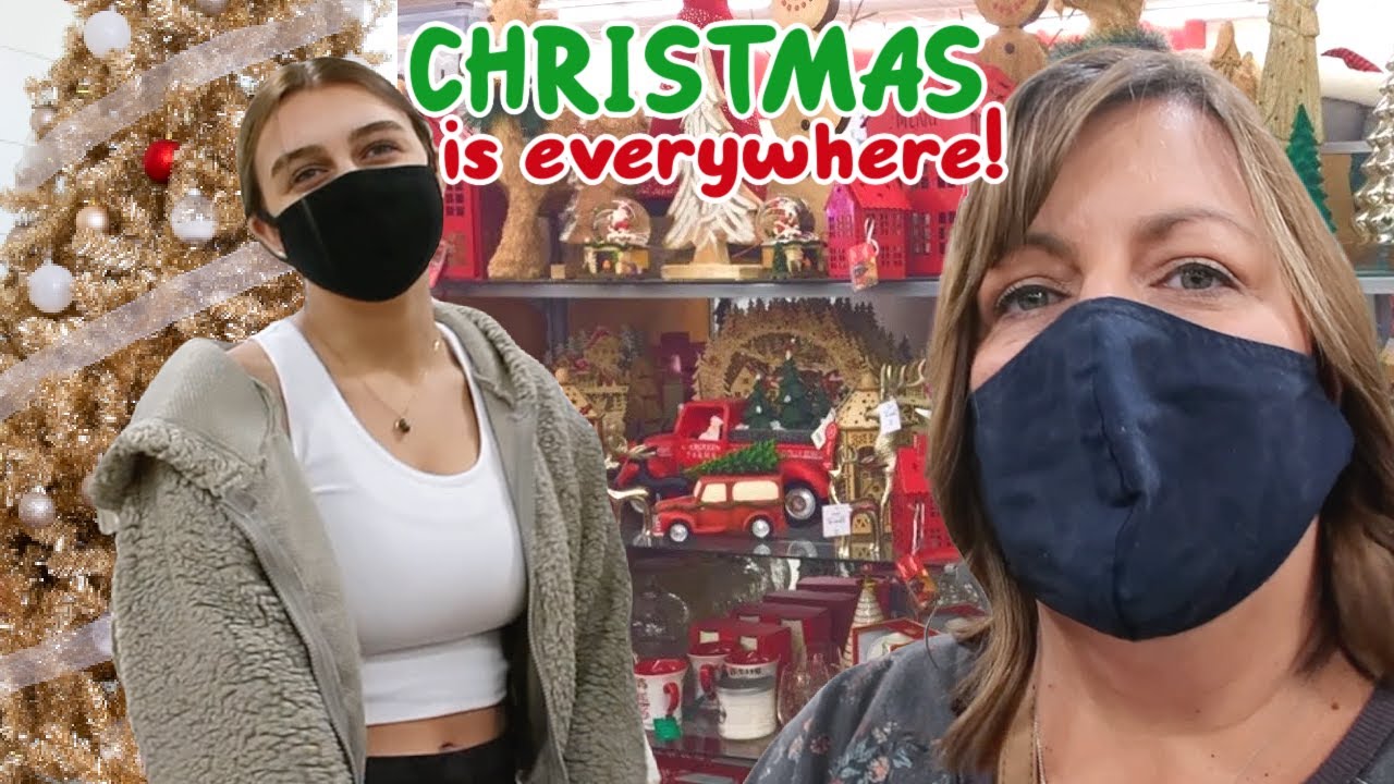 Shopping at Home Goods & 5 Below! Christmas is Everywhere!