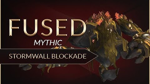 Stormwall Blockade Mythic Warlock PoV