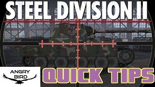How to side shot Heavy Tanks | Steel Division 2 - Quick Tips for New Players