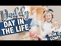 DADDY DAY IN THE LIFE OF 3 AND BABY | 24 Hours without Mom | Dad is in Charge | The Carnahan Fam