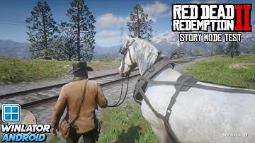 Red Dead Redemption 2 on Android Winlator v10 Frost Gameplay Test Snapdragon 8s Gen 3 POCO F6 PART 2