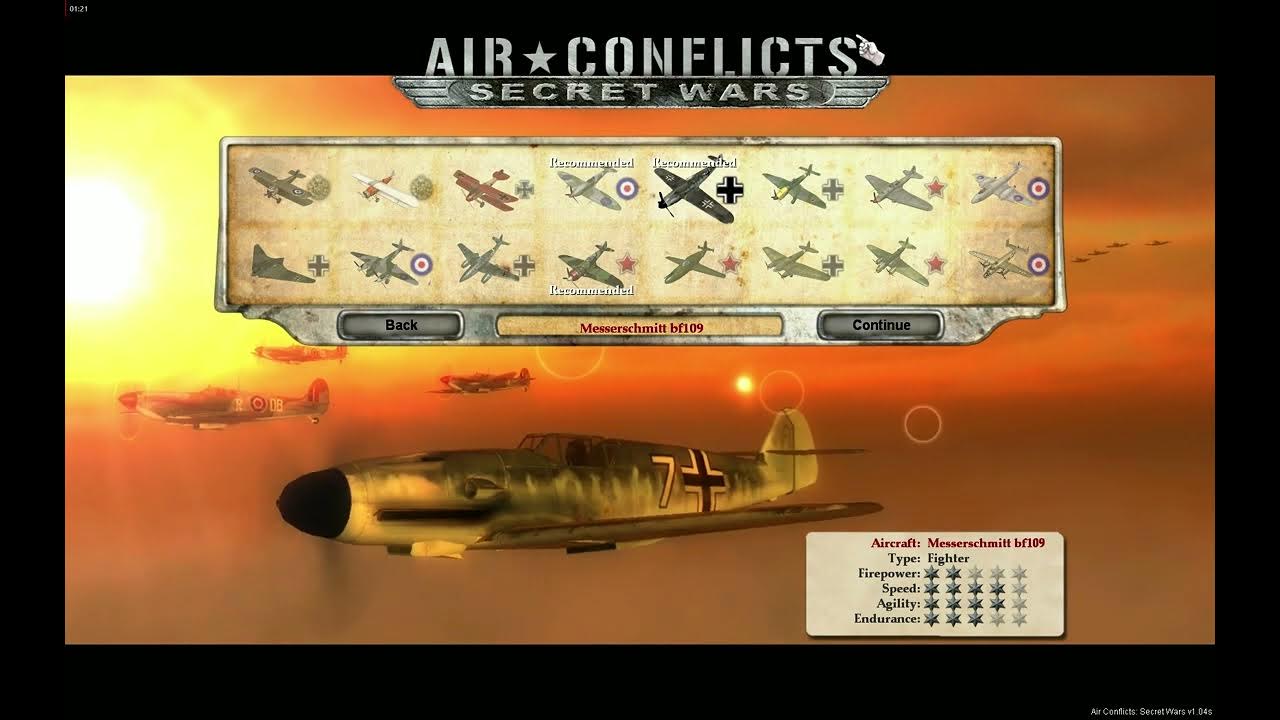 Air Conflicts Secret Wars All planes showcase YouTube