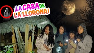 👄Leyenda:La Llorona👧👦🏚¡VISITAMOS LA CASA DONDE VIVIÓ! Fuimos a las 3 AM🌒|Terror Merlin