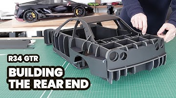 Building The Rear End Of My Scratch Built Skyline R34 GTR