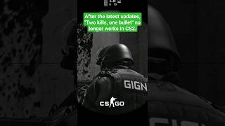 Two kills, one bullet no longer works in CS2 #csgo #cs2