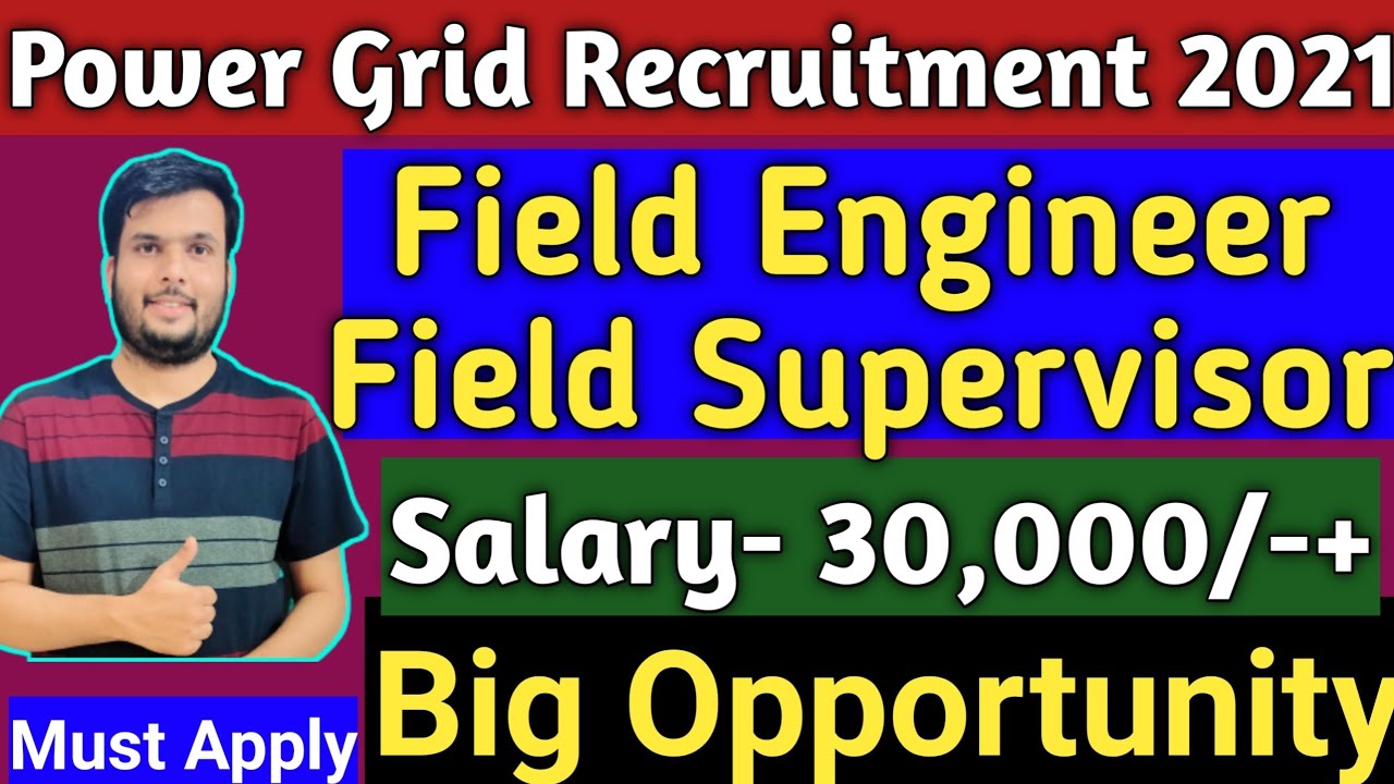 Power Grid Recruitment 2021 | PGCIL Recruitment Notification 2021 | PGCIl Recruitment For Engineers