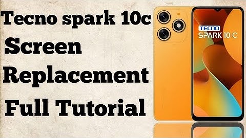 Tecno spark 10c Screen Replacement Full Tutorial