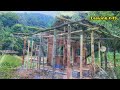 LEAVING CITY Build bamboo house in the mountains || virgin forest Free Life