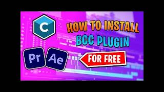 How To Install BCC Plugin for After Effects FREE Download   Full Telugu Guide