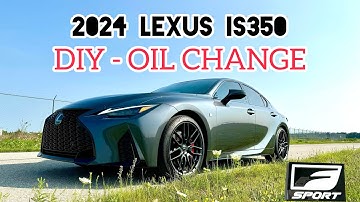 2024 Lexus IS350 - Hoe ververst u uw olie?!